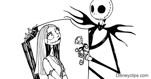 114 Nightmare Before Coloring Pages Printable 27