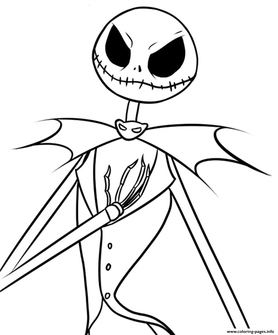 114 Nightmare Before Coloring Pages Printable 31