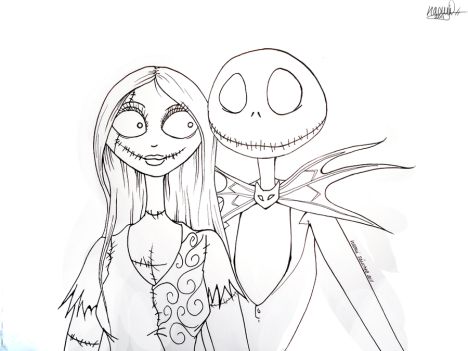 114 Nightmare Before Coloring Pages Printable 41