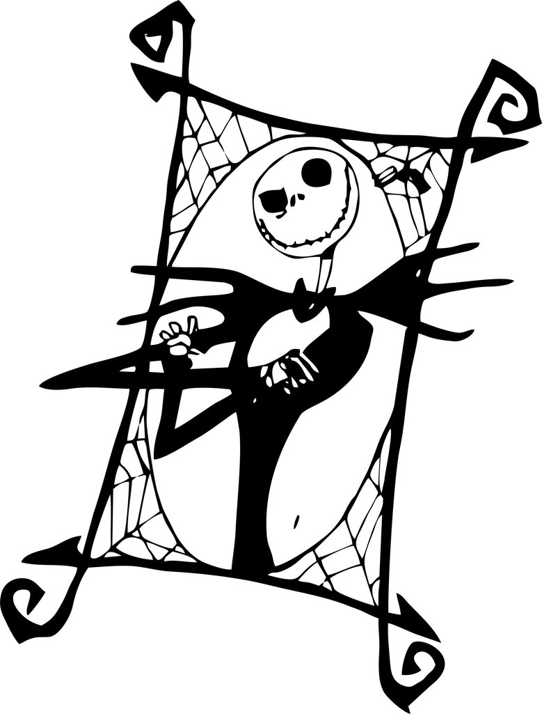 114 Nightmare Before Coloring Pages Printable 45