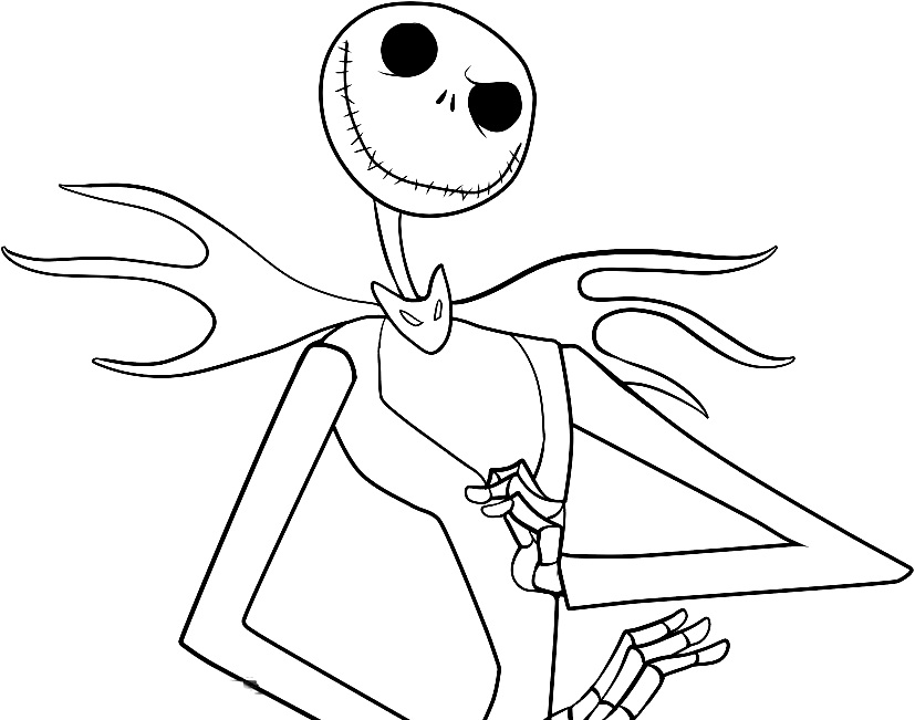 114 Nightmare Before Coloring Pages Printable 48