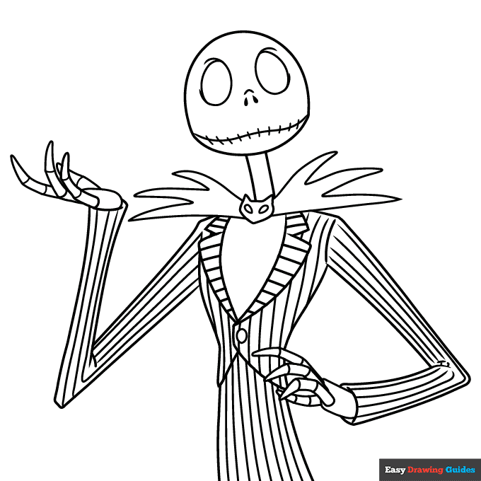 114 Nightmare Before Coloring Pages Printable 61