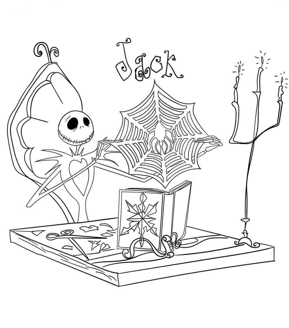 114 Nightmare Before Coloring Pages Printable 78