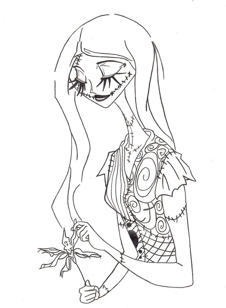 114 Nightmare Before Coloring Pages Printable 90