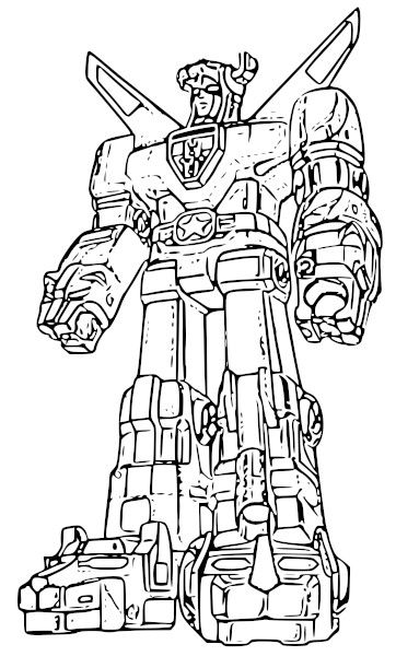 124 Voltron Coloring Pages Printable 106