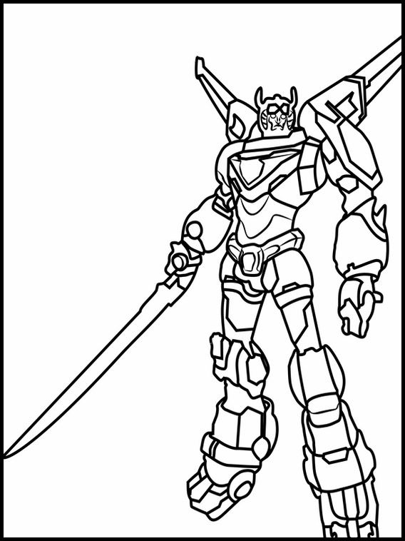 124 Voltron Coloring Pages Printable 114