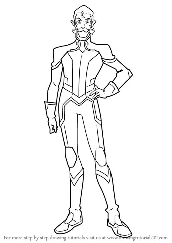 124 Voltron Coloring Pages Printable 118