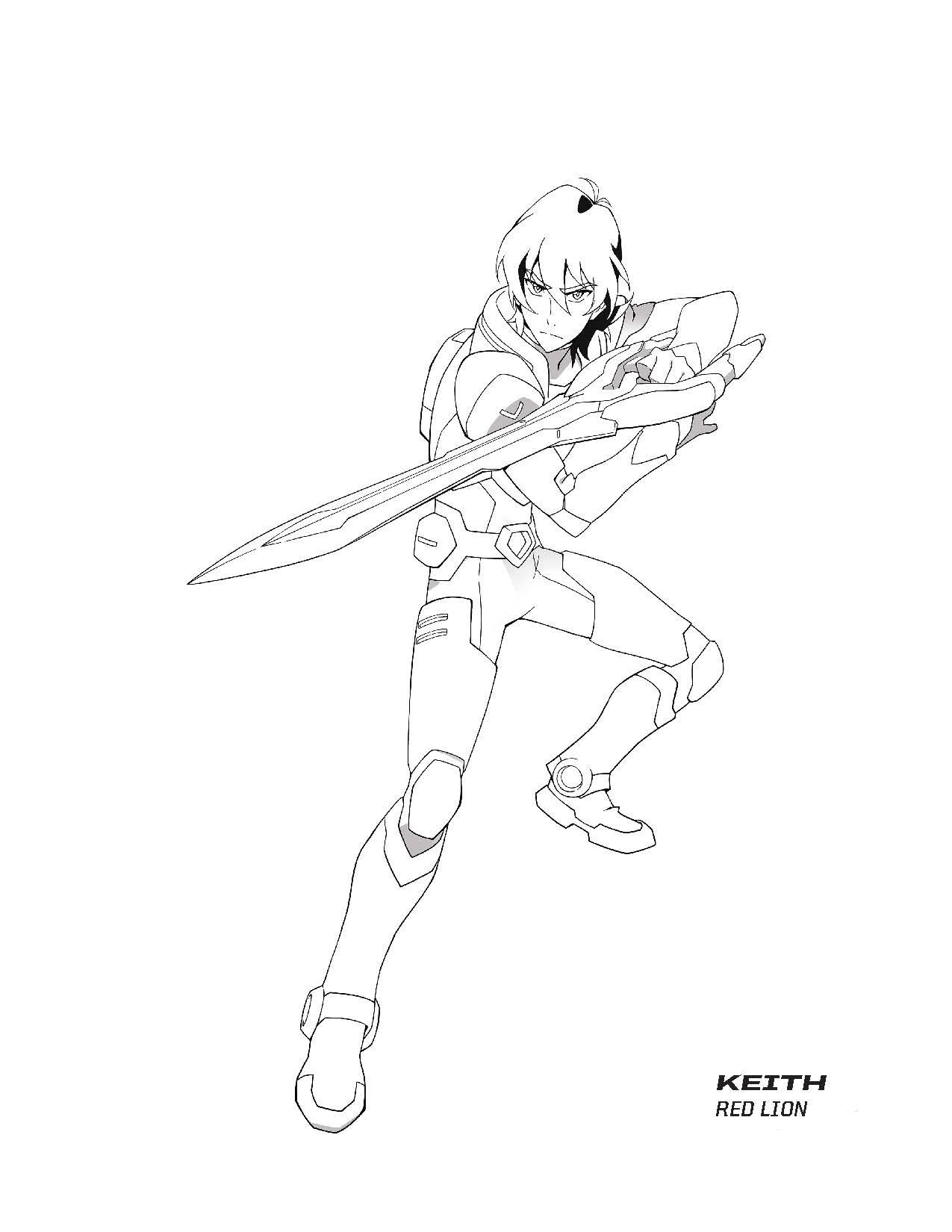 124 Voltron Coloring Pages Printable 124