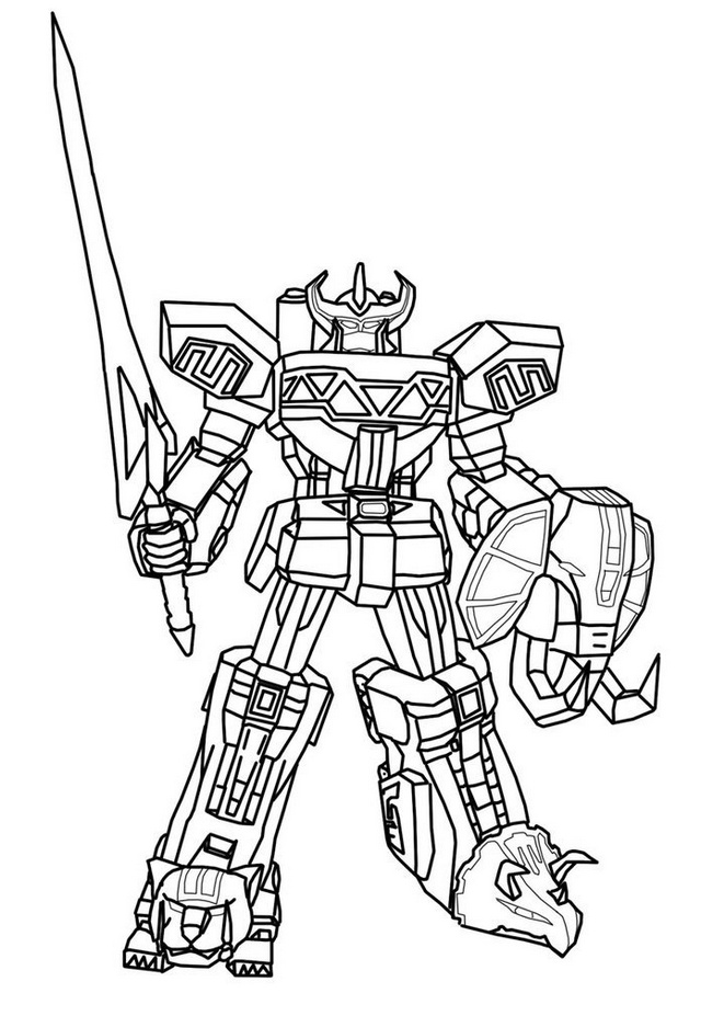 124 Voltron Coloring Pages Printable 17