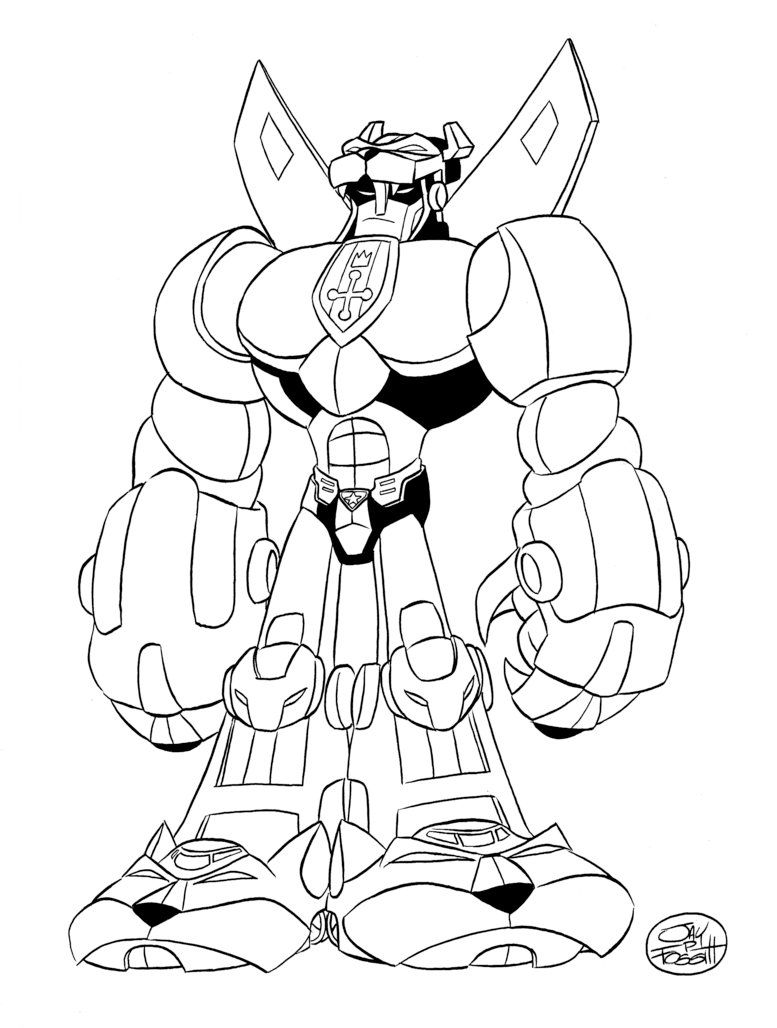 124 Voltron Coloring Pages Printable 21