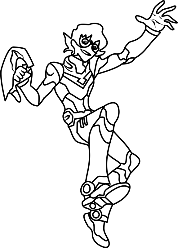 124 Voltron Coloring Pages Printable 34