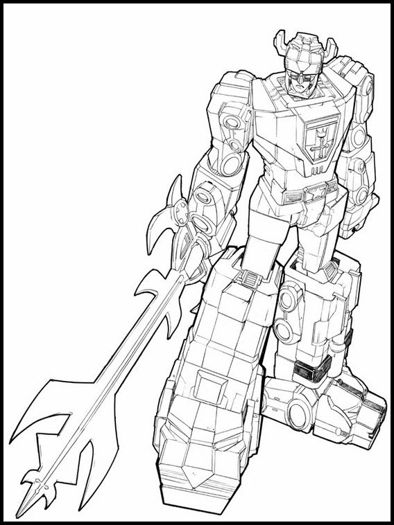 124 Voltron Coloring Pages Printable 35