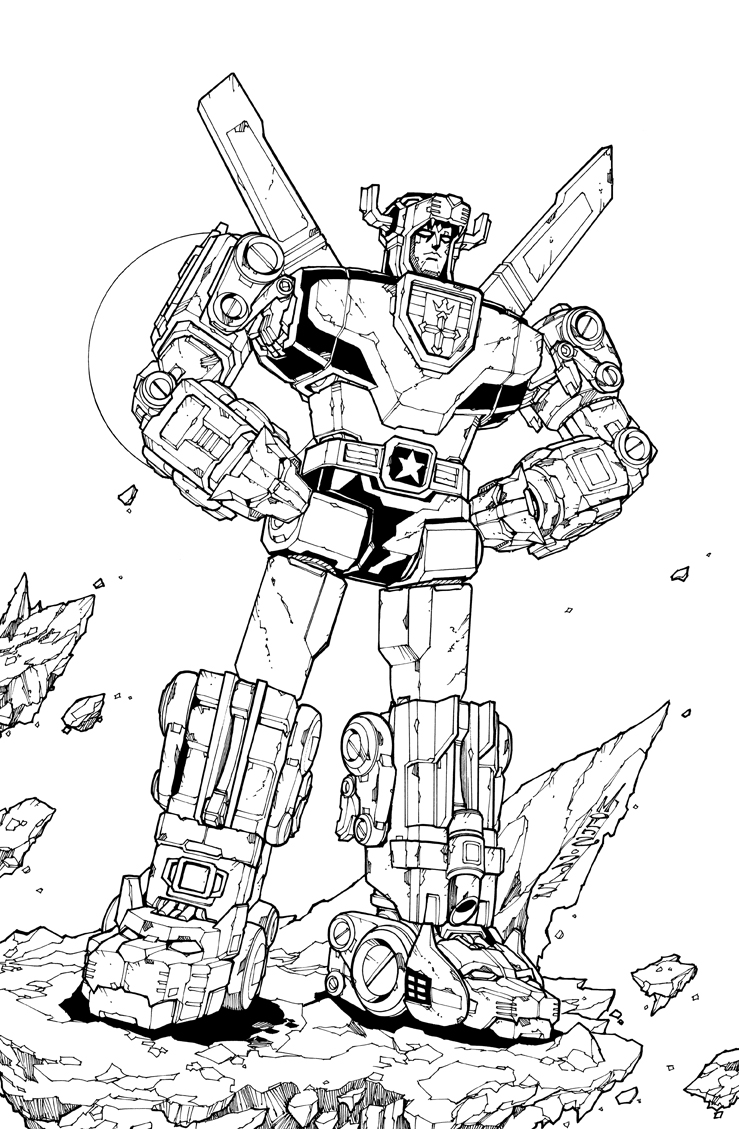 124 Voltron Coloring Pages Printable 37