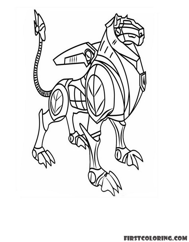 124 Voltron Coloring Pages Printable 39