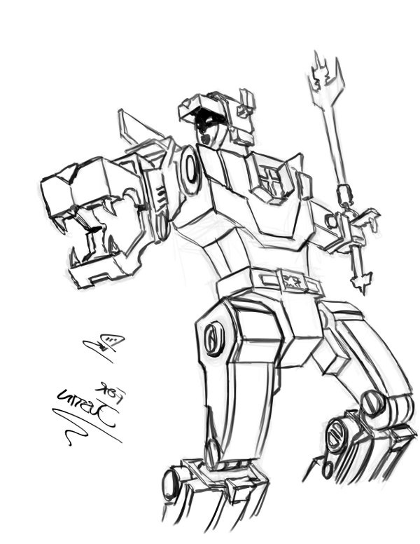 124 Voltron Coloring Pages Printable 46