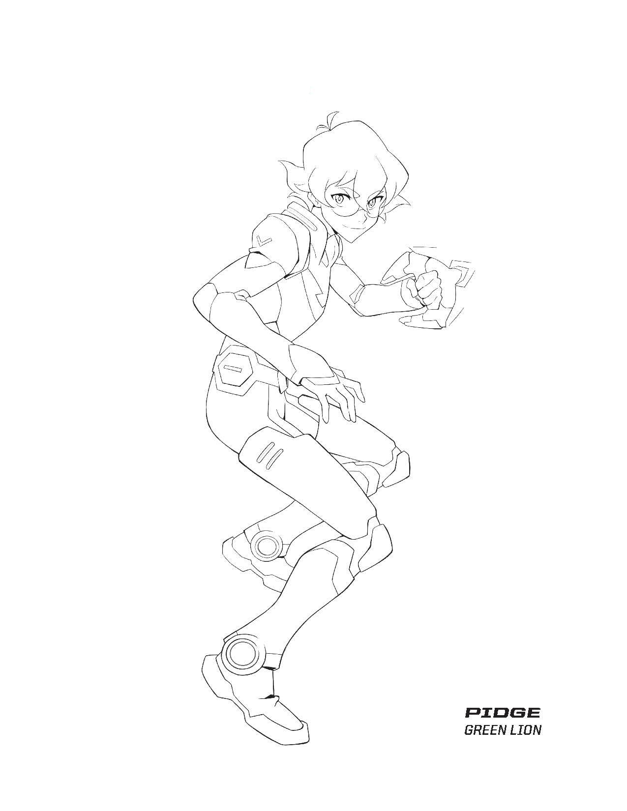 124 Voltron Coloring Pages Printable 57