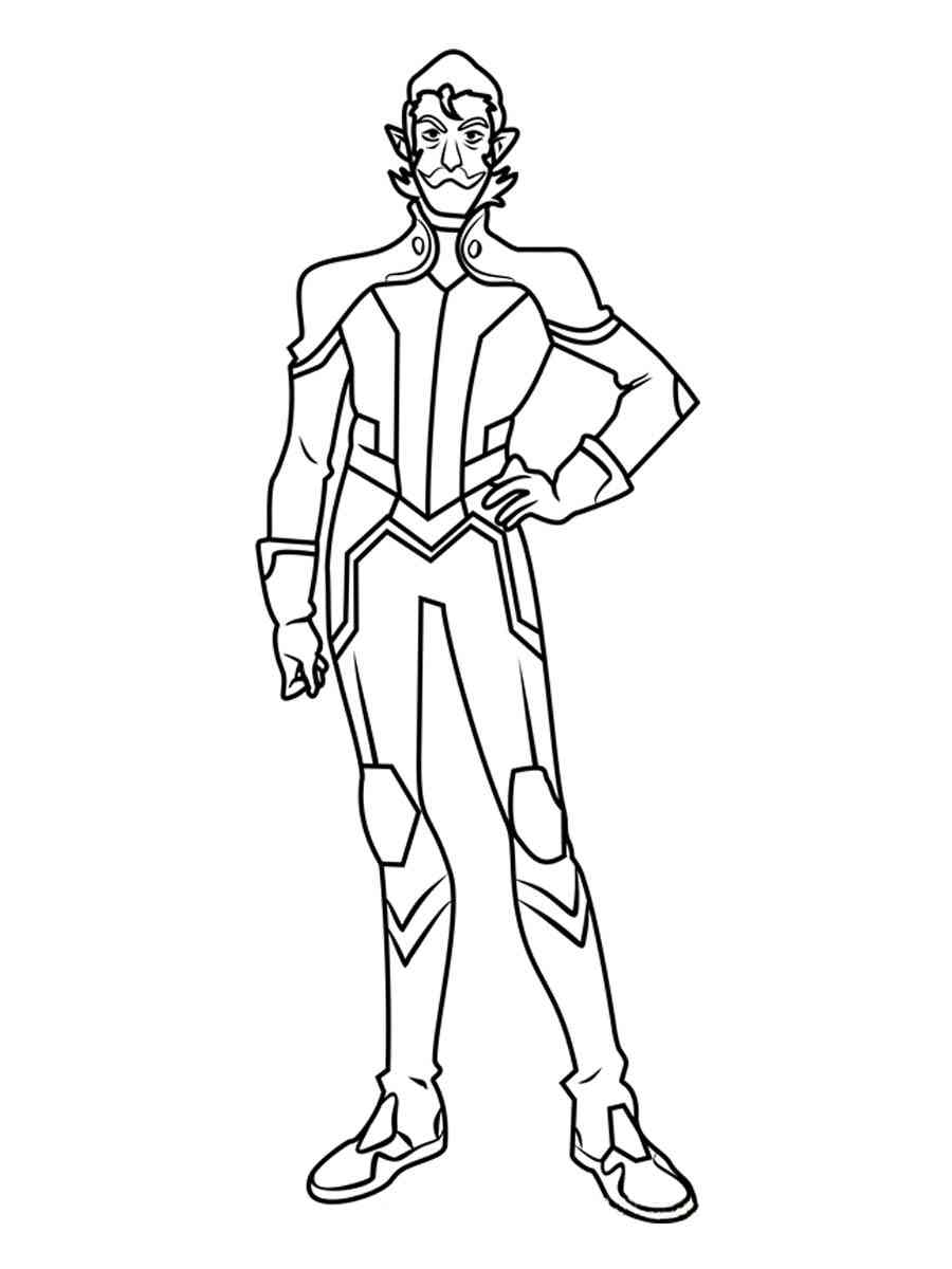 124 Voltron Coloring Pages Printable 65