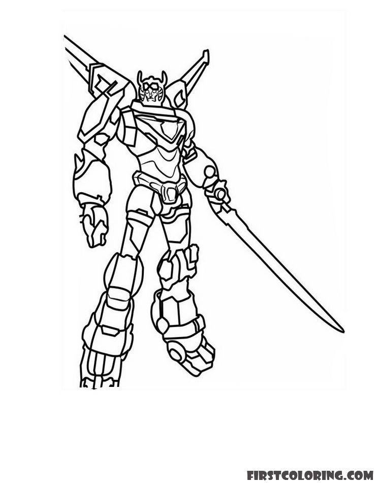 124 Voltron Coloring Pages Printable 73