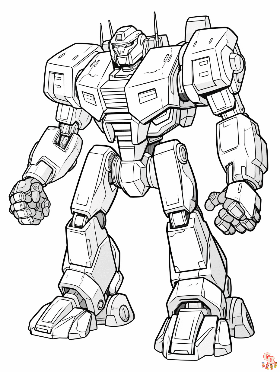 124 Voltron Coloring Pages Printable 87