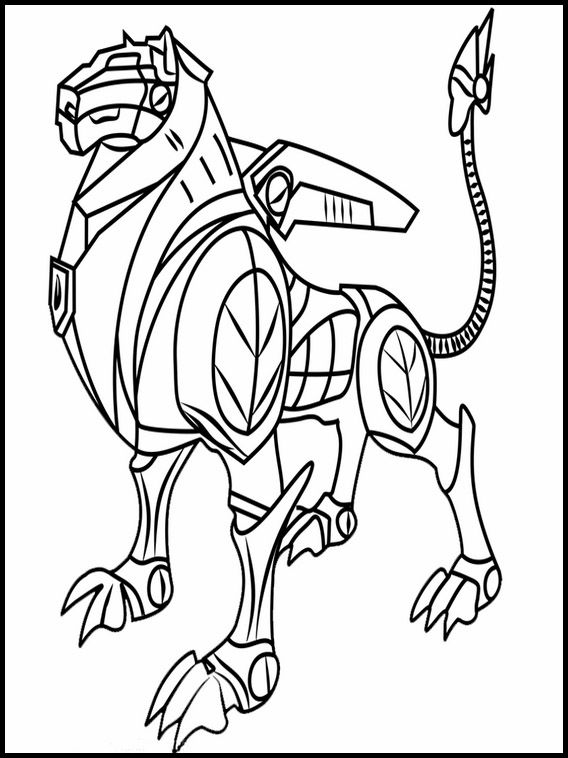 124 Voltron Coloring Pages Printable 96