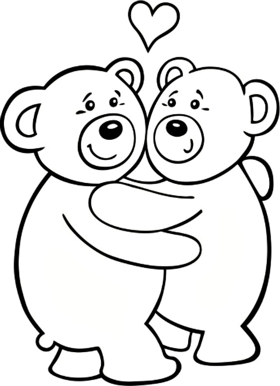 125 Teddy Bear Coloring Pages for Kids Printable 107