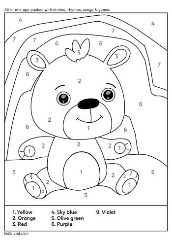 125 Teddy Bear Coloring Pages for Kids Printable 112