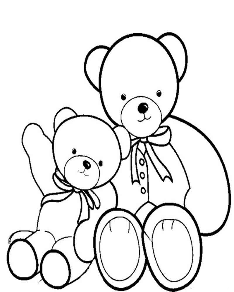 125 Teddy Bear Coloring Pages for Kids Printable 116