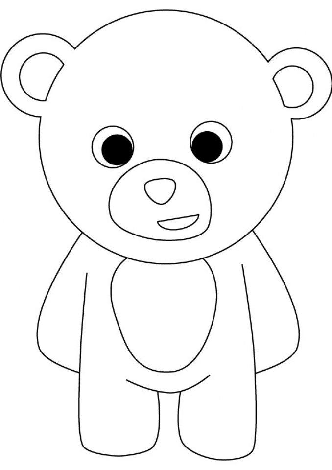 125 Teddy Bear Coloring Pages for Kids Printable 18