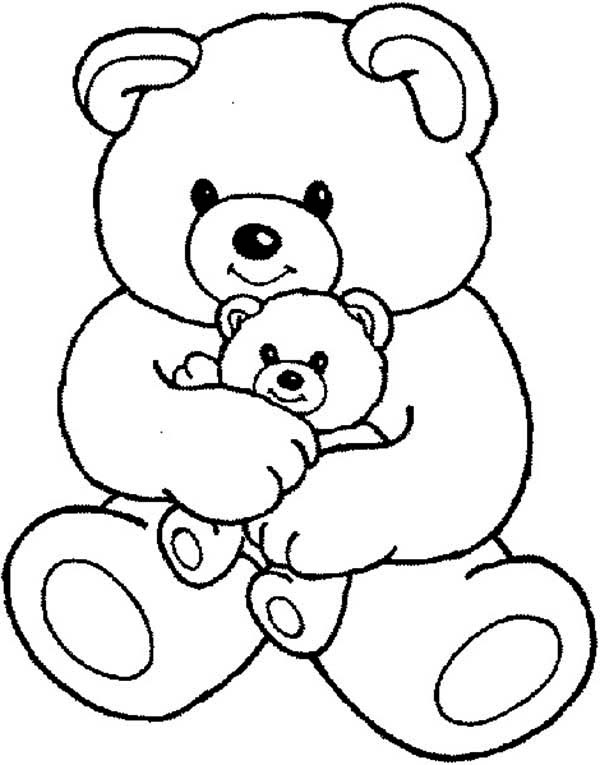 125 Teddy Bear Coloring Pages for Kids Printable 44