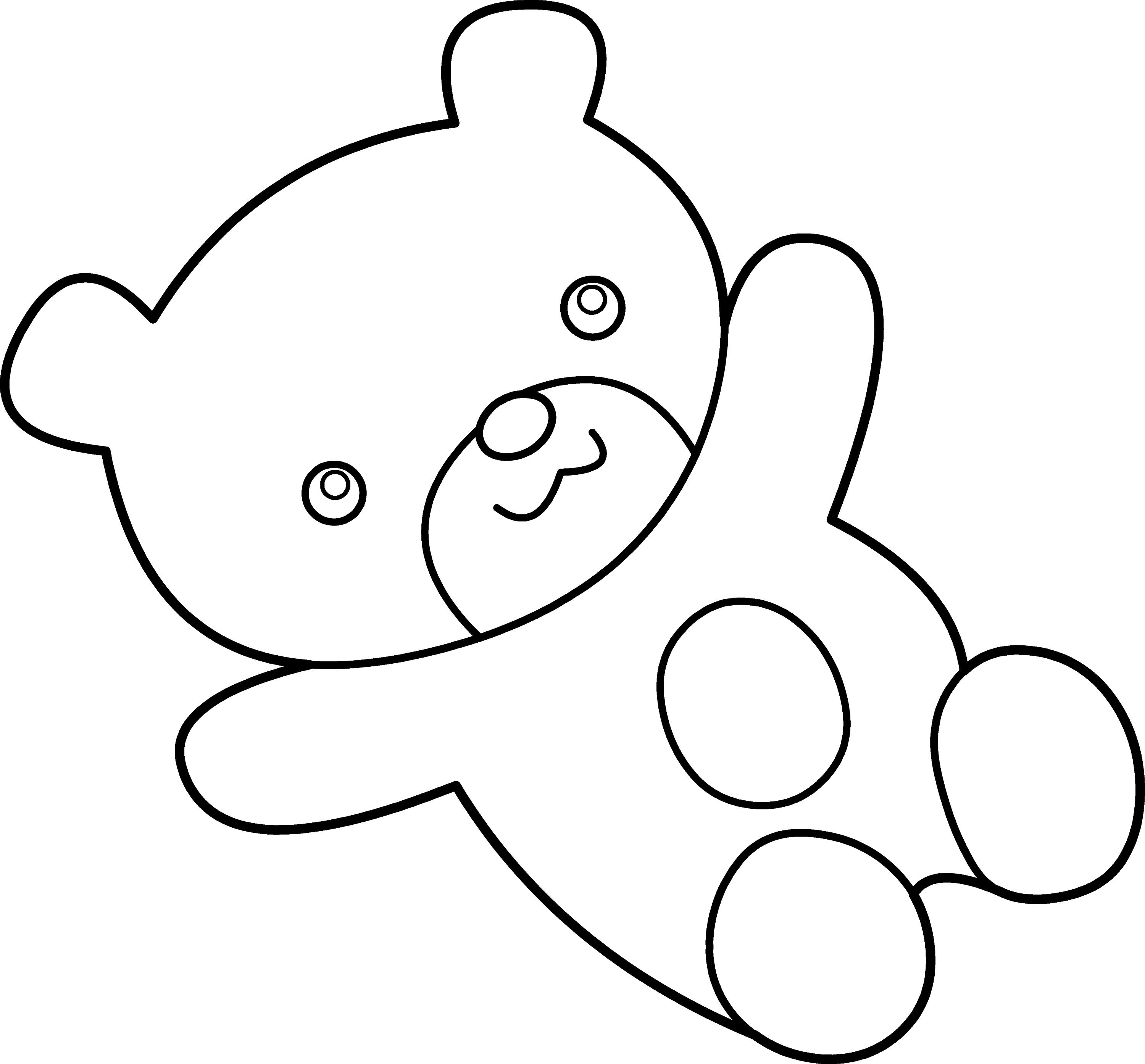 125 Teddy Bear Coloring Pages for Kids Printable 48