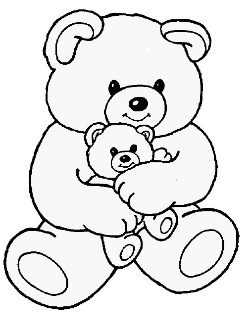 125 Teddy Bear Coloring Pages for Kids Printable 52