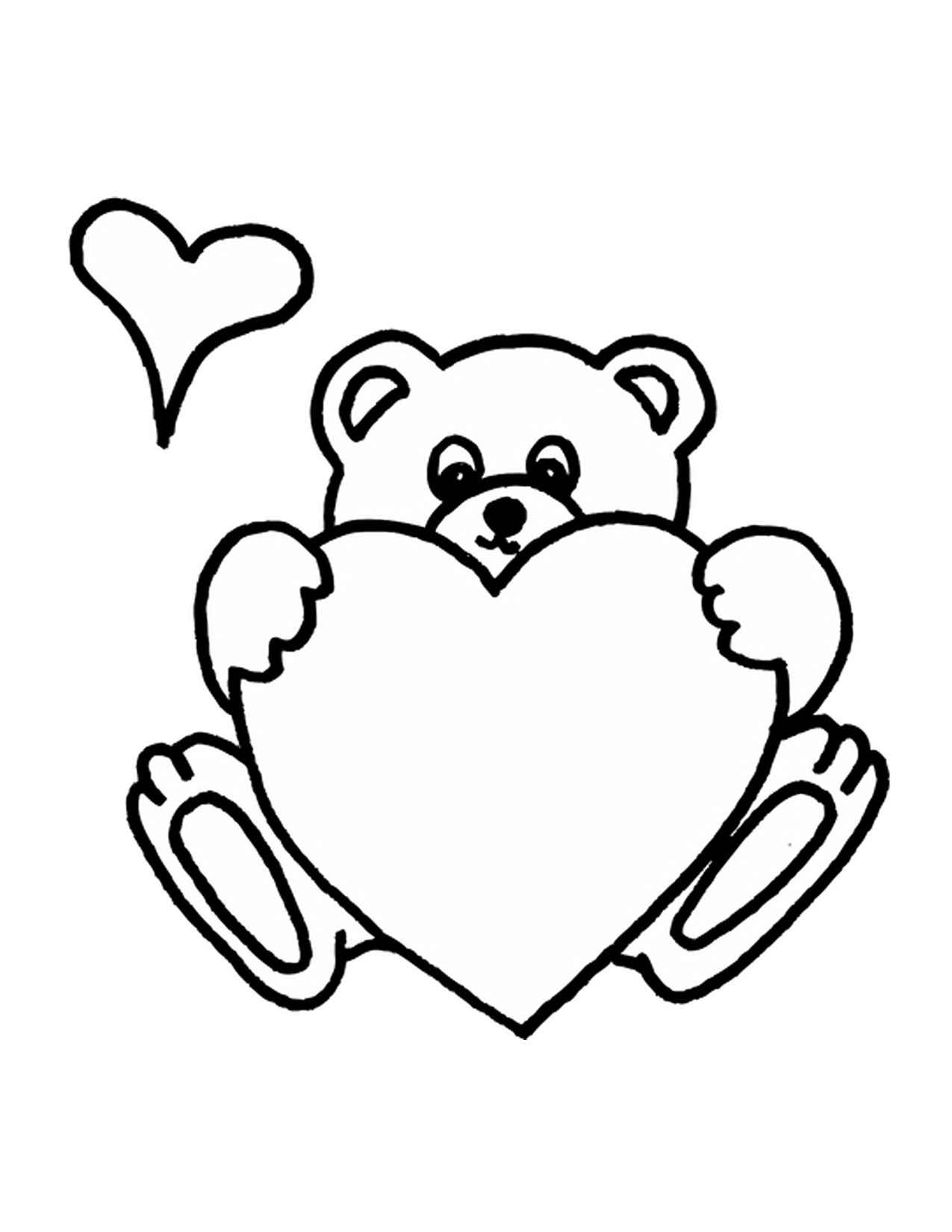 125 Teddy Bear Coloring Pages for Kids Printable 58