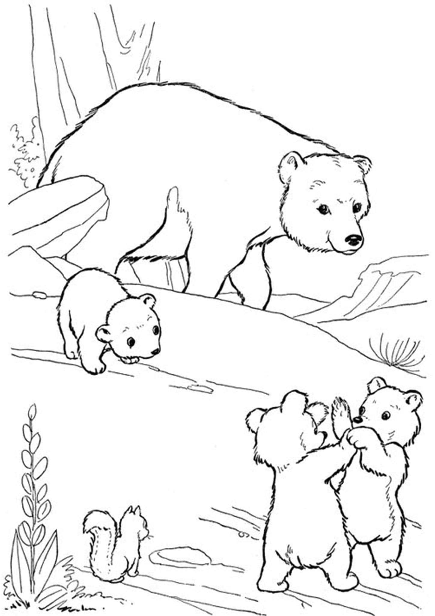 125 Teddy Bear Coloring Pages for Kids Printable 62