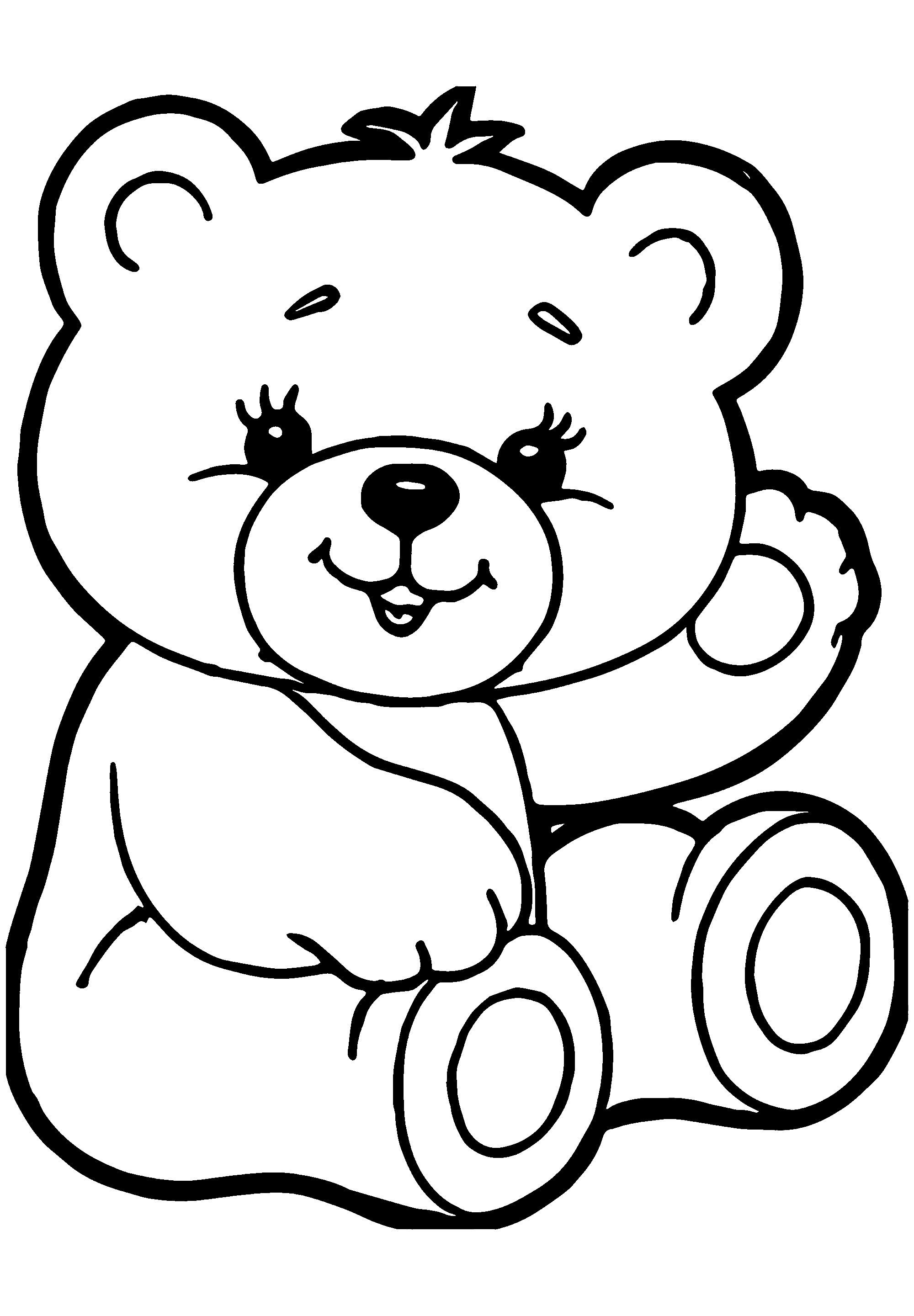 125 Teddy Bear Coloring Pages for Kids Printable 81