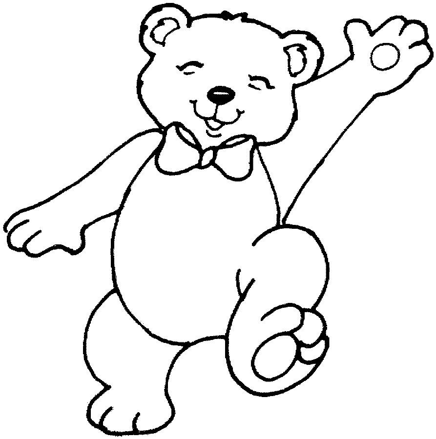 125 Teddy Bear Coloring Pages for Kids Printable 83