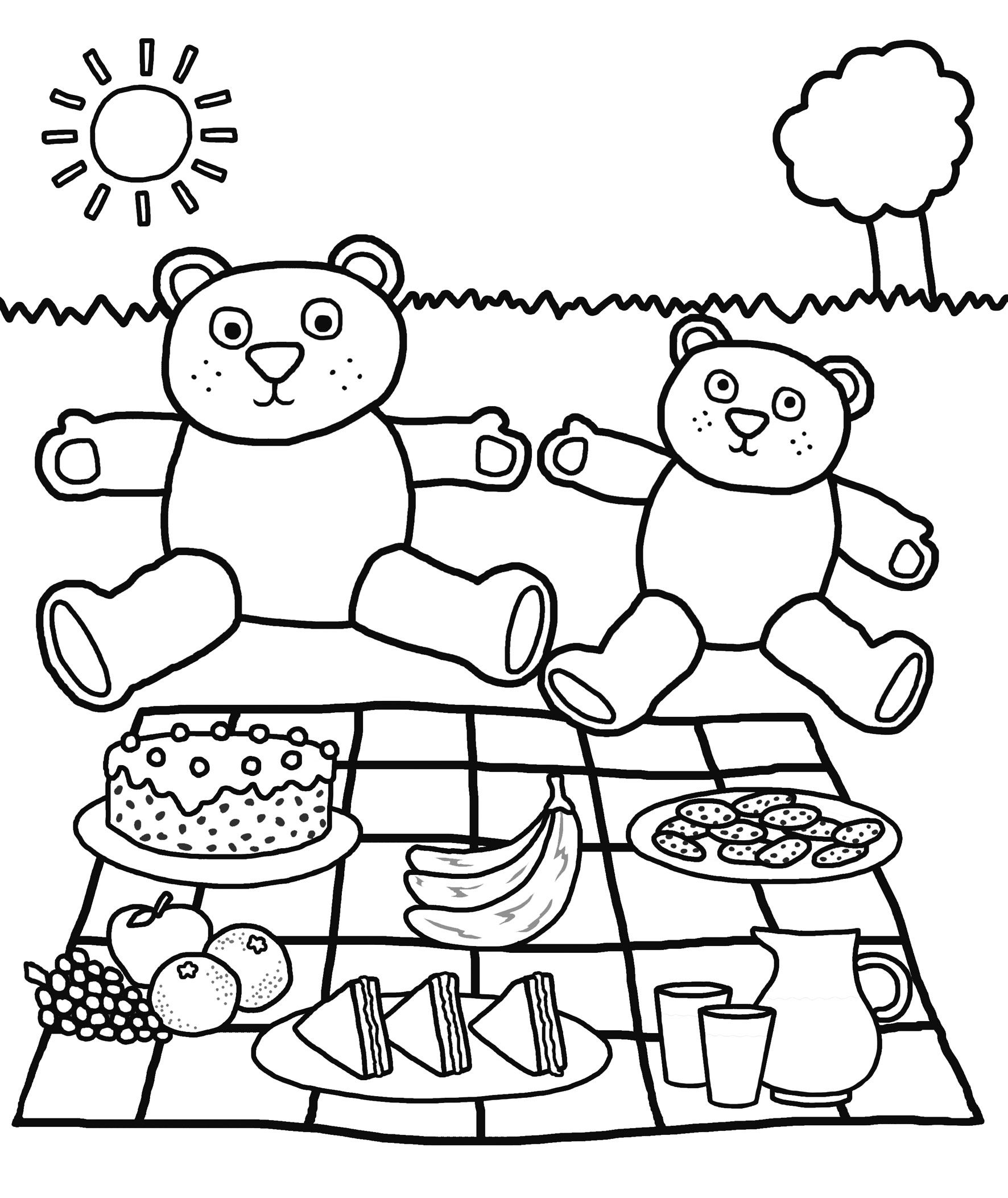 125 Teddy Bear Coloring Pages for Kids Printable 91