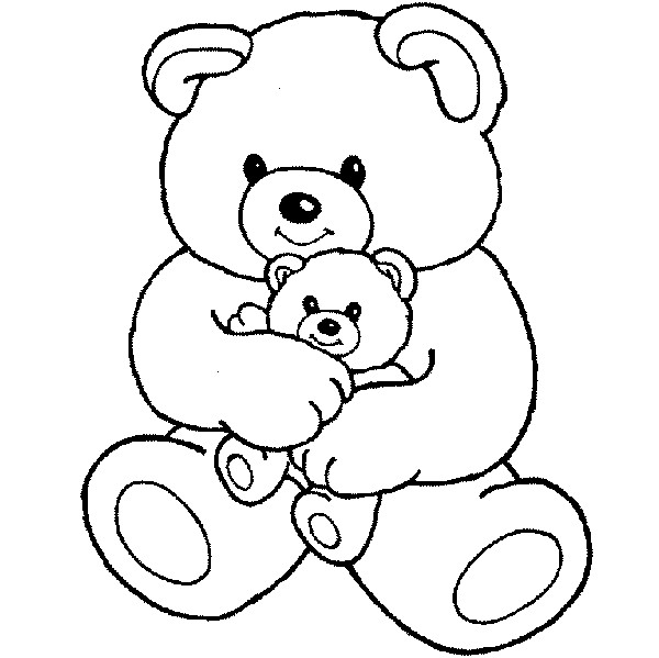 125 Teddy Bear Coloring Pages for Kids Printable 92