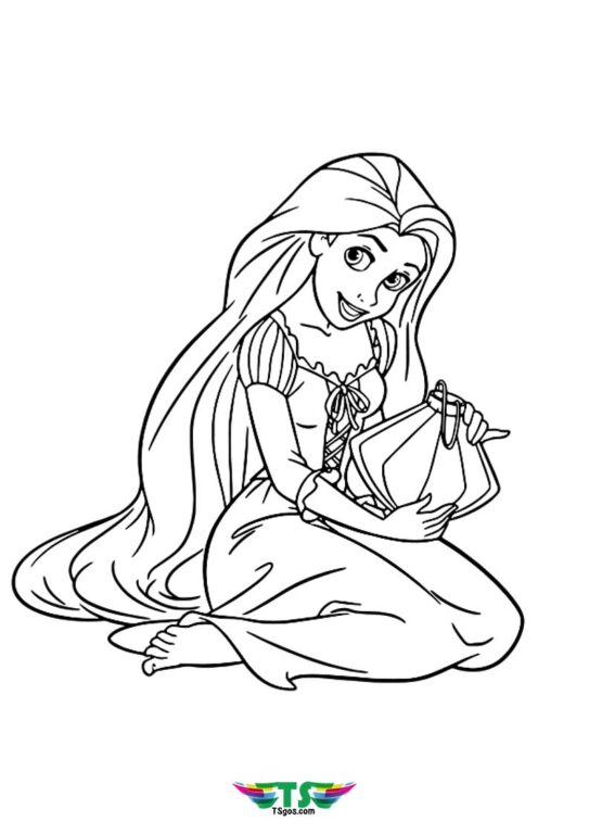 25 Beautiful Disney Princess Coloring Pages Printable 29