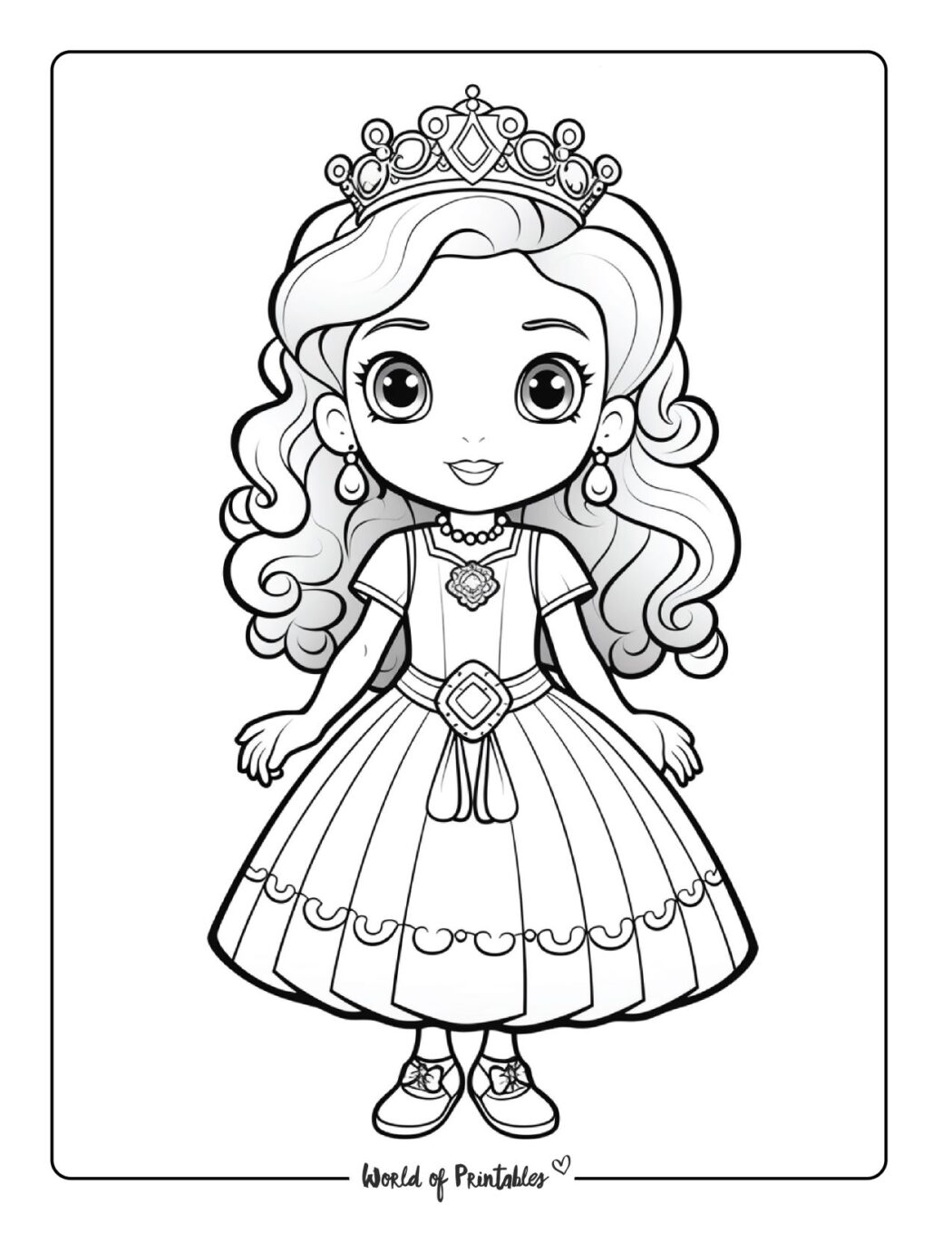 25 Beautiful Disney Princess Coloring Pages Printable 33