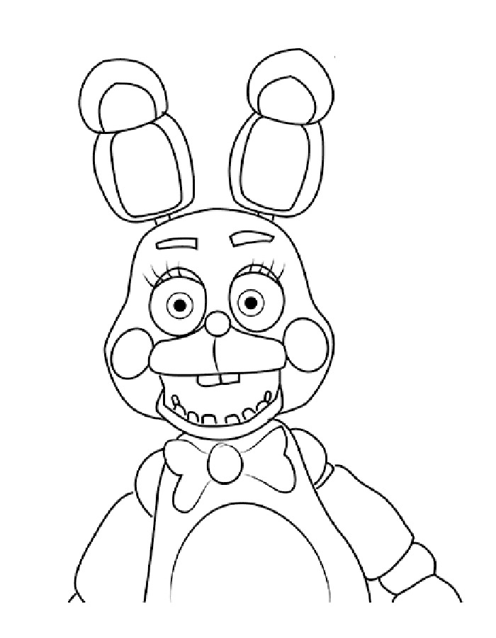 26 Spooky Five Nights At Freddy's Coloring Pages Printable 9