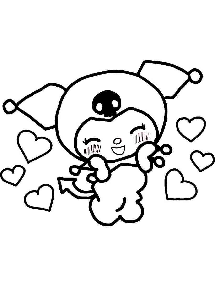 28 My Melody Kuromi Coloring Page Printable
