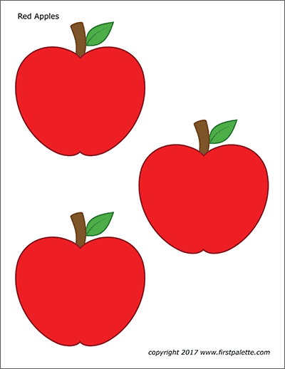 30 Mouth-Watering Apple Coloring Pages Printable 15