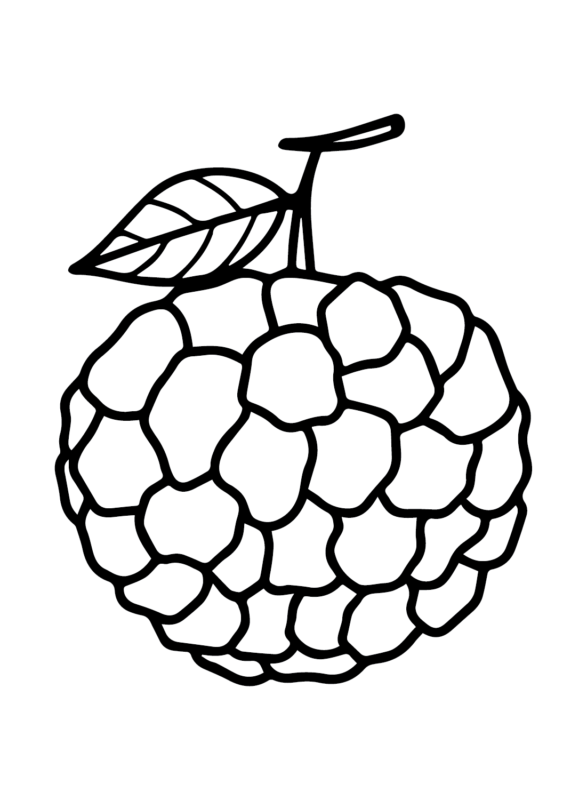 30 Mouth-Watering Apple Coloring Pages Printable 21