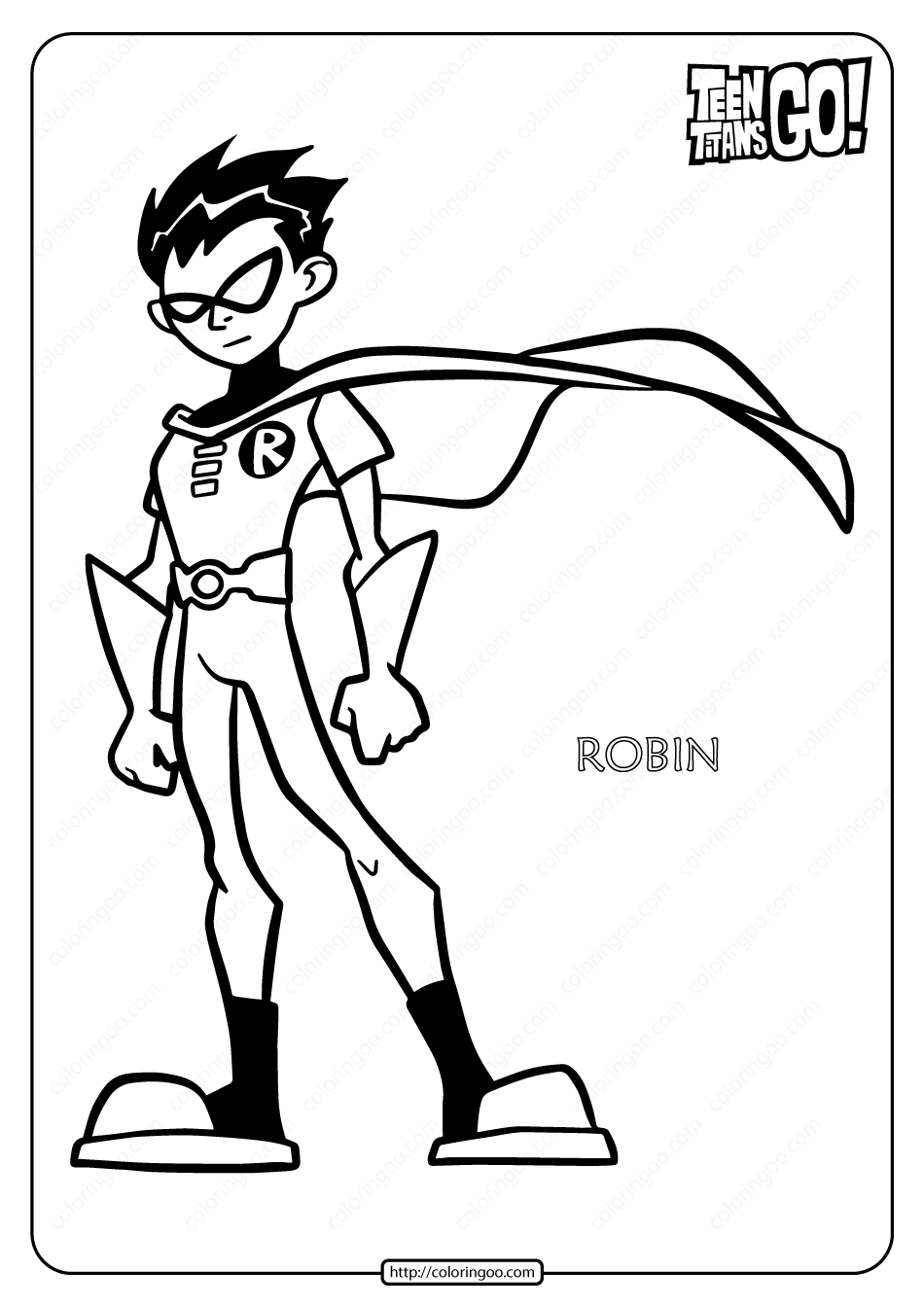 31 Charming Robin Coloring Pages Printable 4