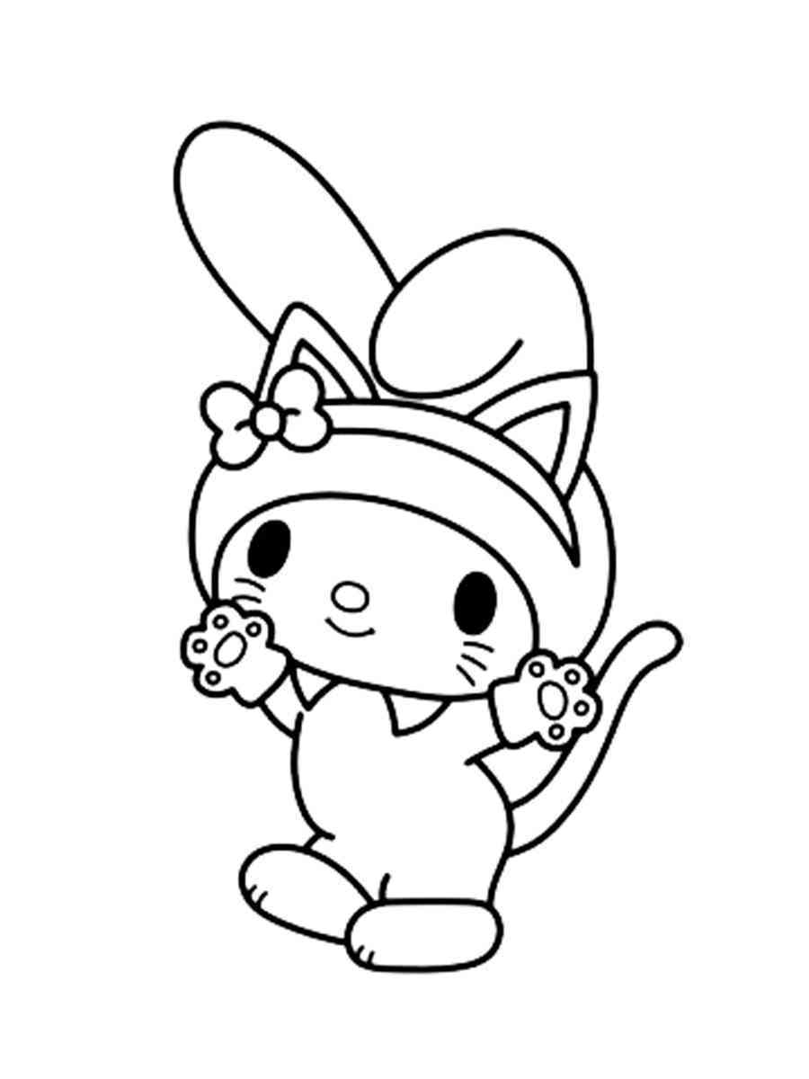 31 Kuromi Coloring Page Christmas Printable