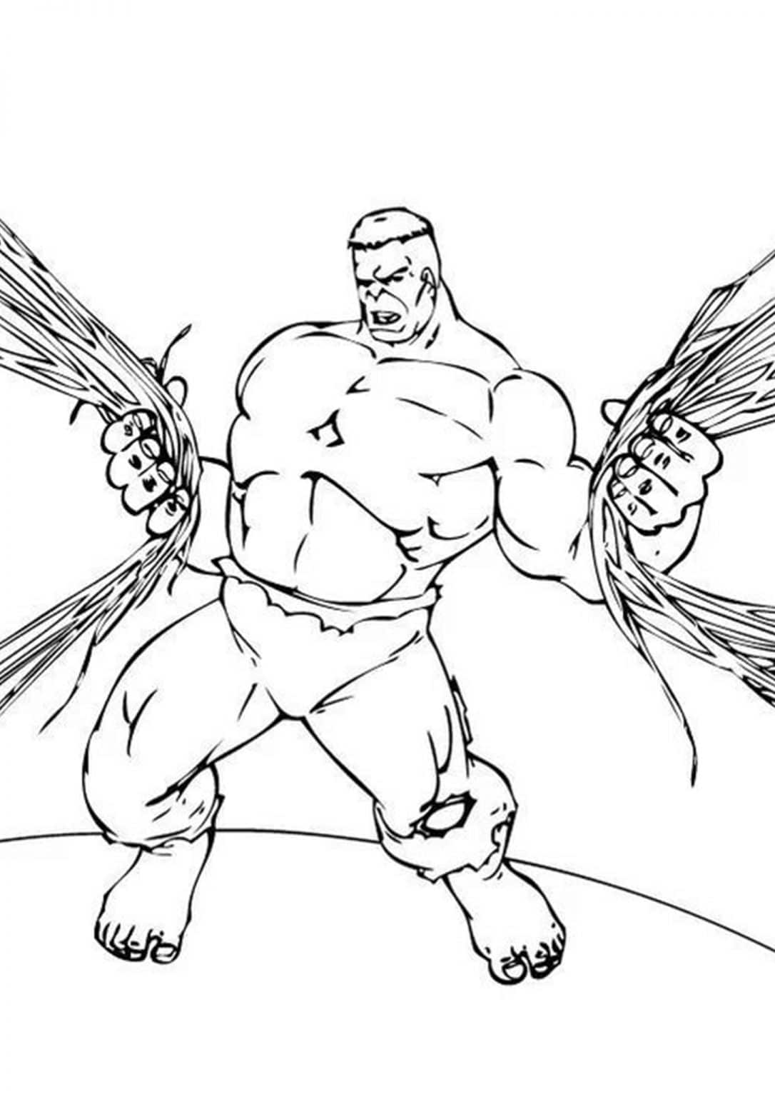 31 Mighty Hulk Coloring Pages Printable 13