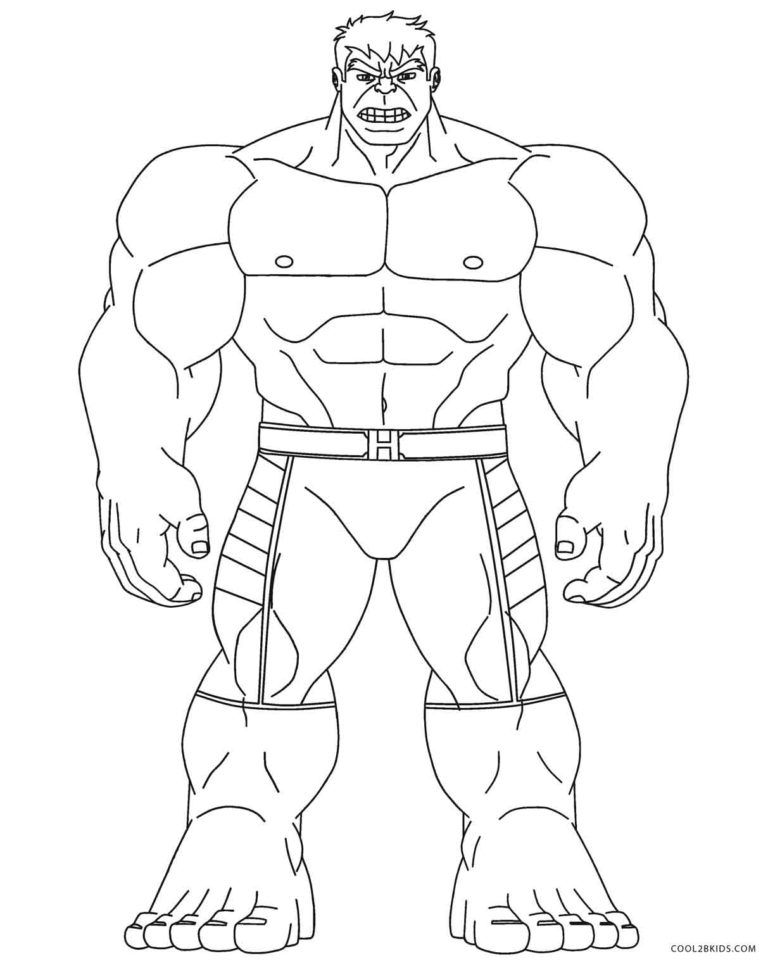 31 Mighty Hulk Coloring Pages Printable 14