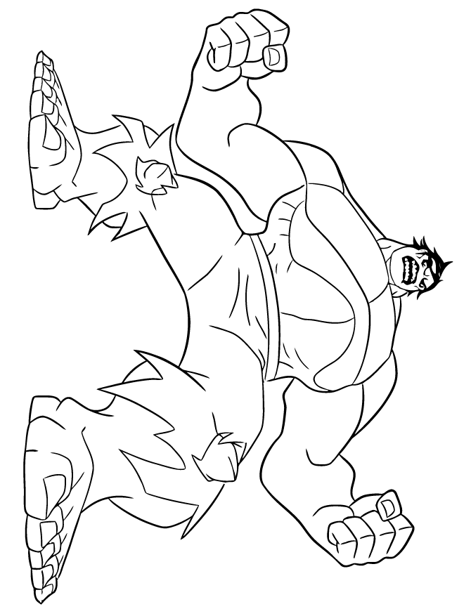 31 Mighty Hulk Coloring Pages Printable 15