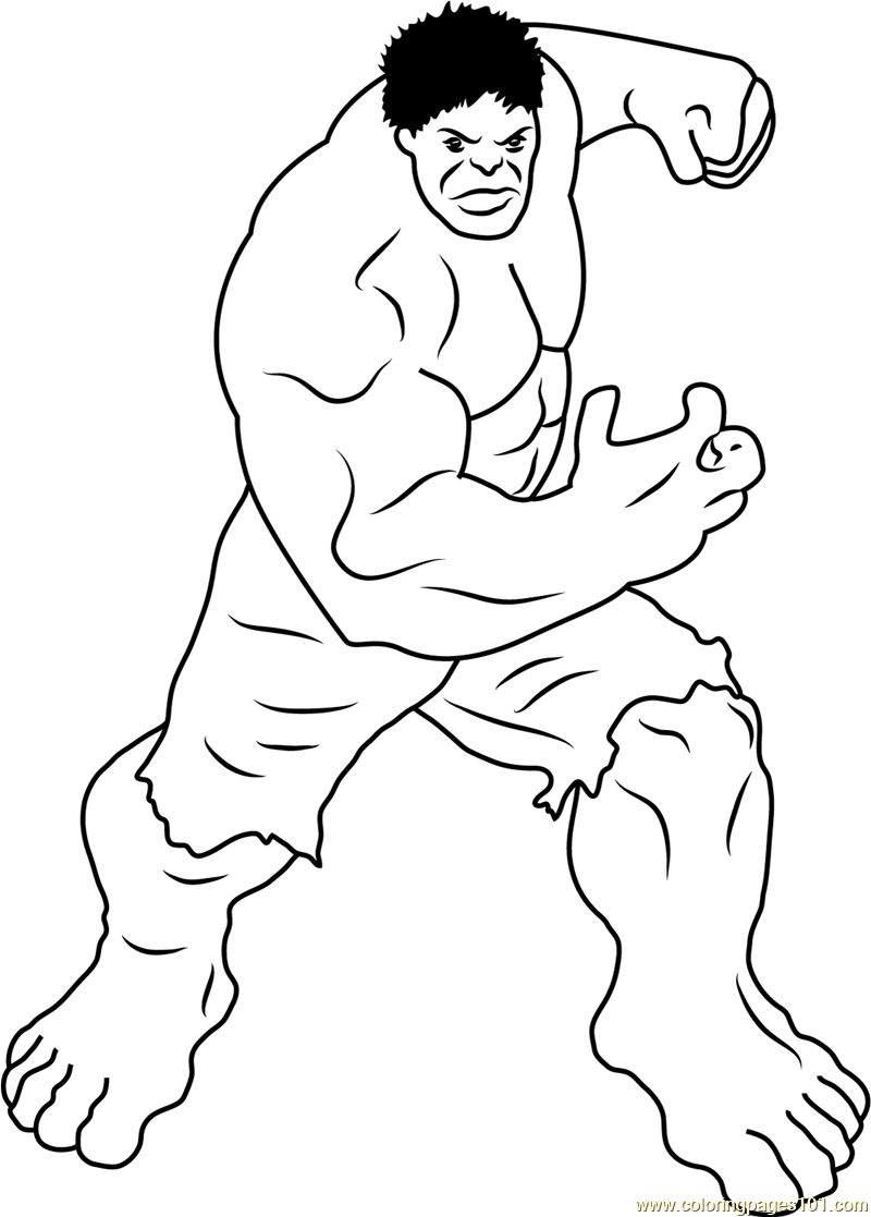 31 Mighty Hulk Coloring Pages Printable 25