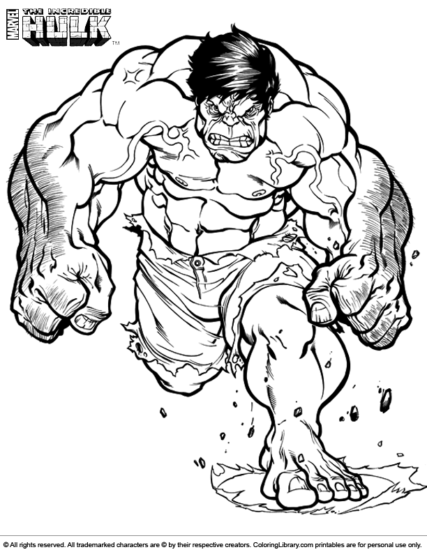 31 Mighty Hulk Coloring Pages Printable 26